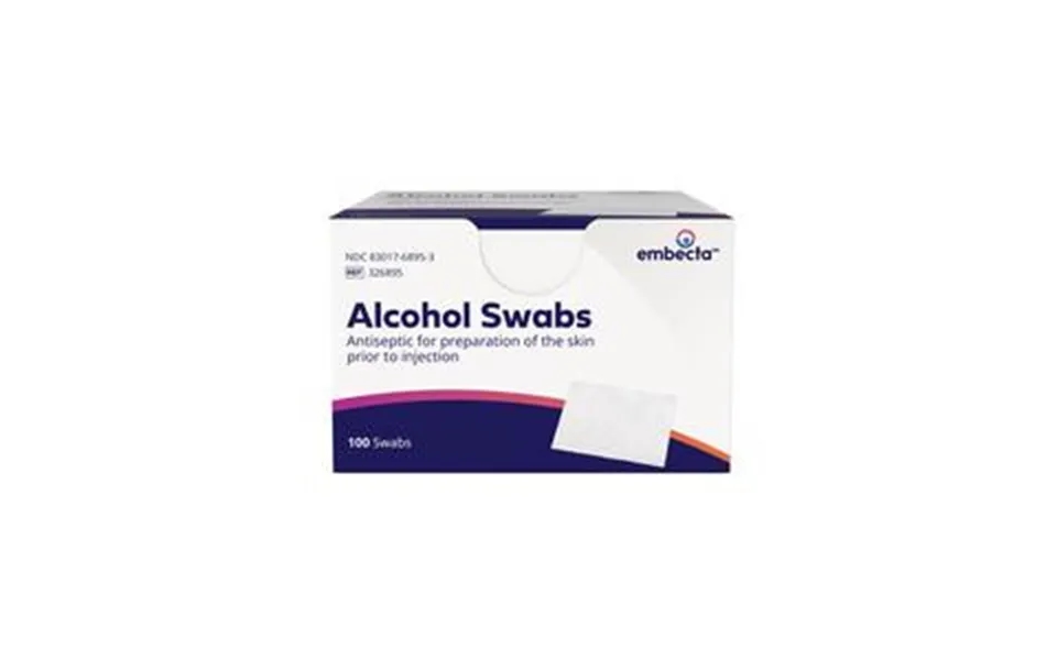 Alcohol Swab - Foil Wrapped 100 Count
