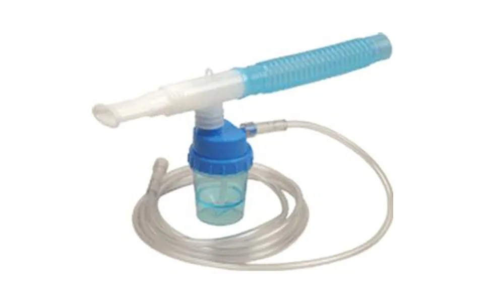 Allied Healthcare Inc Hand Held Nebulizer With Mouthpiece And Tee - 7 Ft Smooth Tubing And 6 Flex Tube