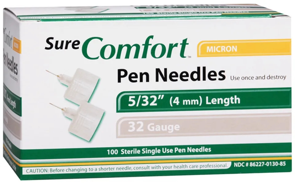 Allison Medical Pen Needle 32g 5 32 4mm 100 Box