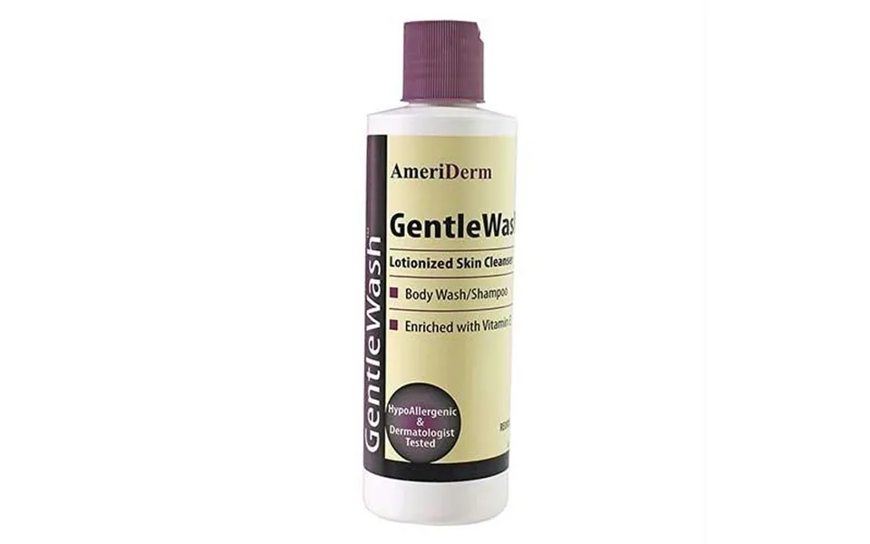 Ameriderm Gentlewash Body Wash Shampoo - Hypoallergenic