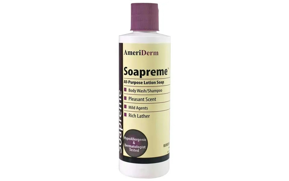 Ameriderm Soapreme All-purpose Lotion Soap - Hypoallergenic