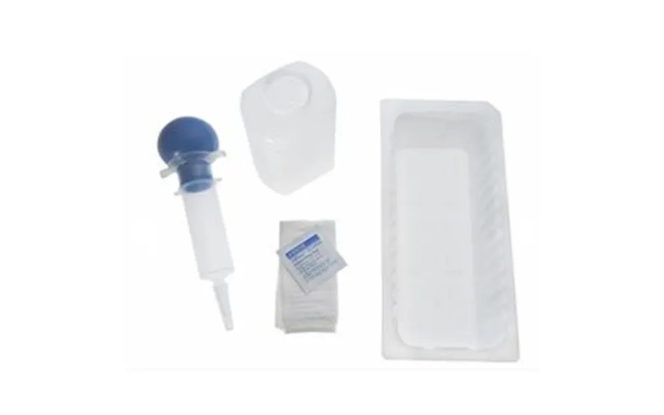 Amsino Amsurebulb Irrigation Tray 500cc Graduated Container - Alcohol Prep Pad