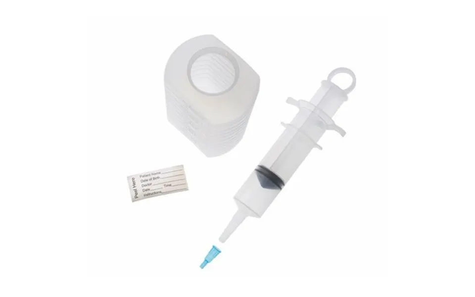 Amsino Amsurepiston Irrigation Tray 500cc Graduated Container - Alcohol Prep Pad