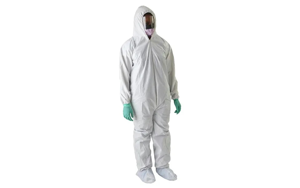 Anti-static Microporous Breathable Coveralls With Hood And Boots - 4x-large