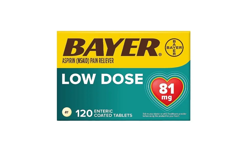Bayer Low Strength Tablets 81mg 120ct