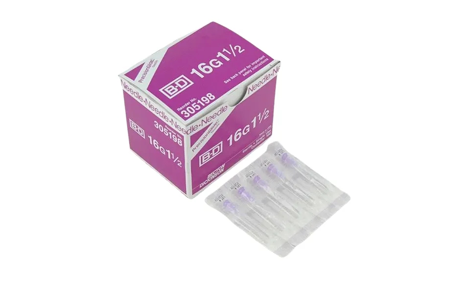 Bd Needle 16g 1 1 2