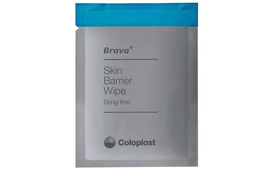 Brava Skin Barrier Wipe - Sting-free