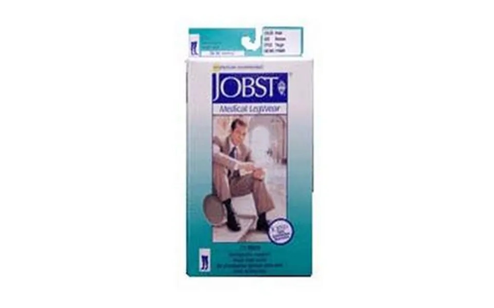 Bsn Jobstfor Men Thigh-high Ribbed Firm Compression Stockings - Closed Toe