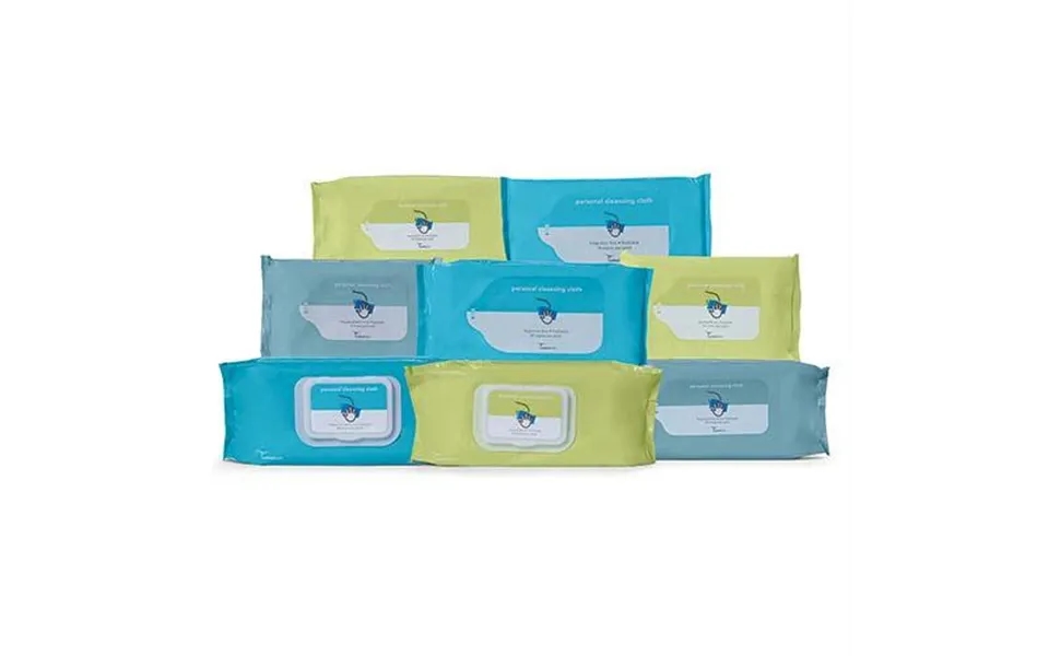 Cardinal Health Personal Cleansing Cloth, Non-flushable, Fragrance Free - 42 Pack