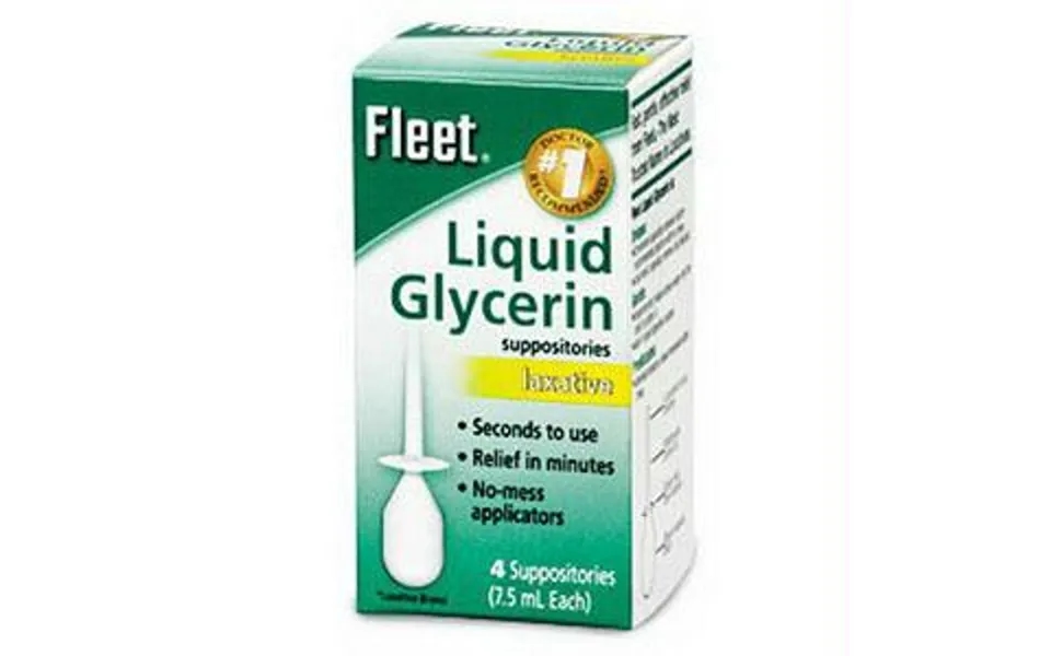 Cb Fleet Company Inc Fleet Liquid Glycerin Suppositories 7-1 2 Ml - Hyperosmotic Laxative