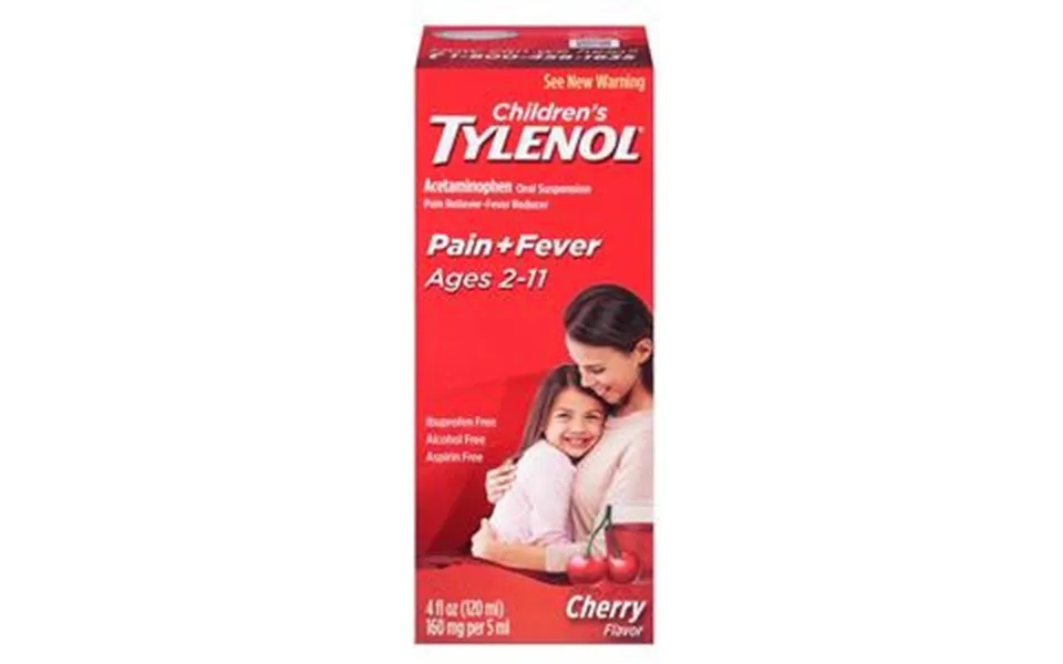 Children's Tylenol Oral Suspension Liquid - Cherry Blast