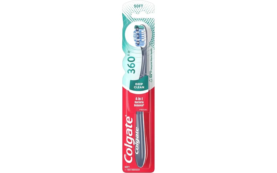 Colgate 360 Toothbrush With Tongue Cleaner Pack 12