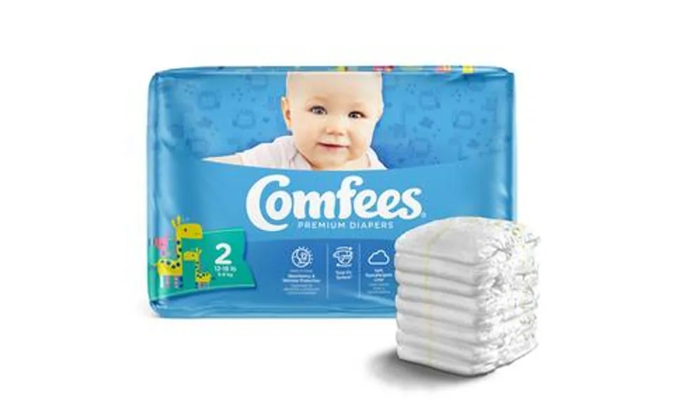 Comfees Baby Diapers - Size 2