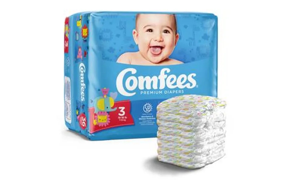 Comfees Baby Diapers - Size 3