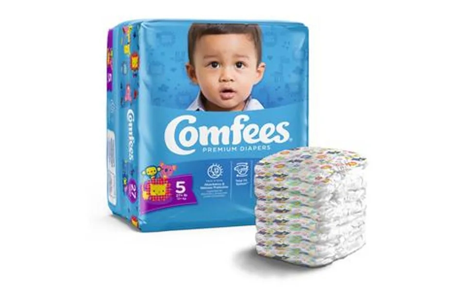Comfees Baby Diapers - Size 5