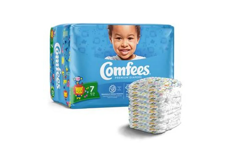 Comfees Baby Diapers - Size 7