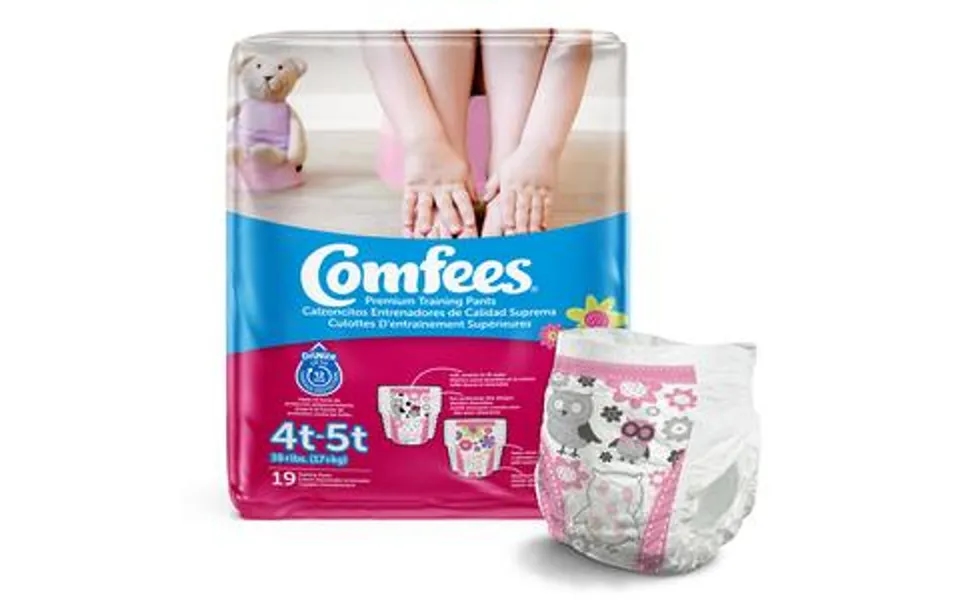 Comfees Girl Training Pants - Size 4t-5t