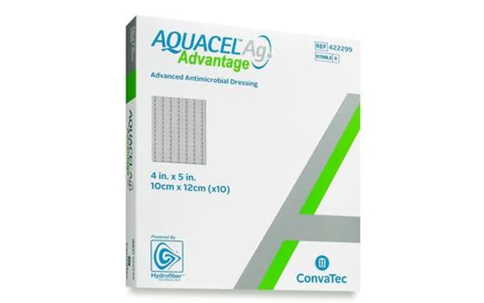 Convatec Aquacel Ag Advantage Dressing - 4 X 5 Each