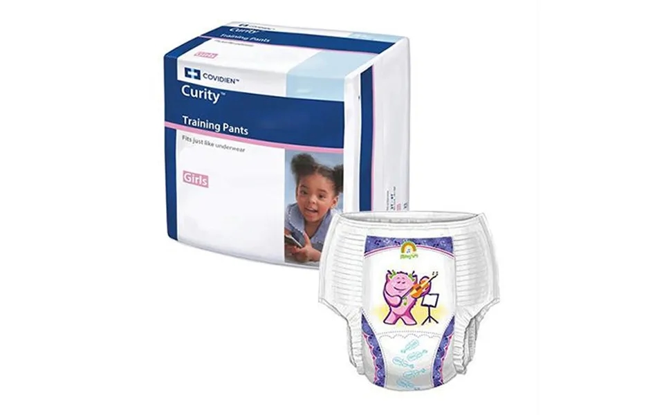 Curity Runarounds Girl Training Pant - Medium Under 34 Lbs