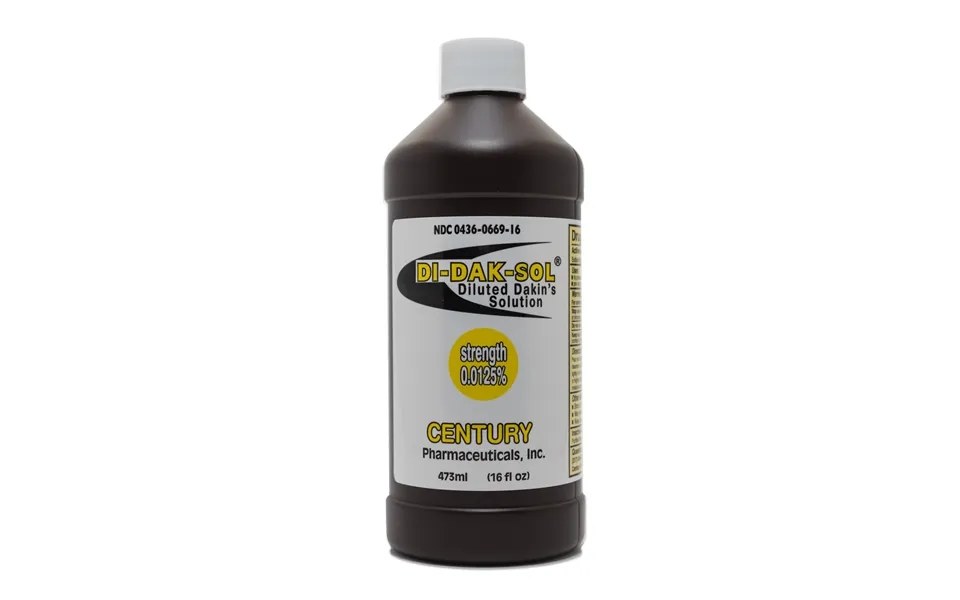 Dakin's Diluted Solution 0.0125% 16oz Bottle