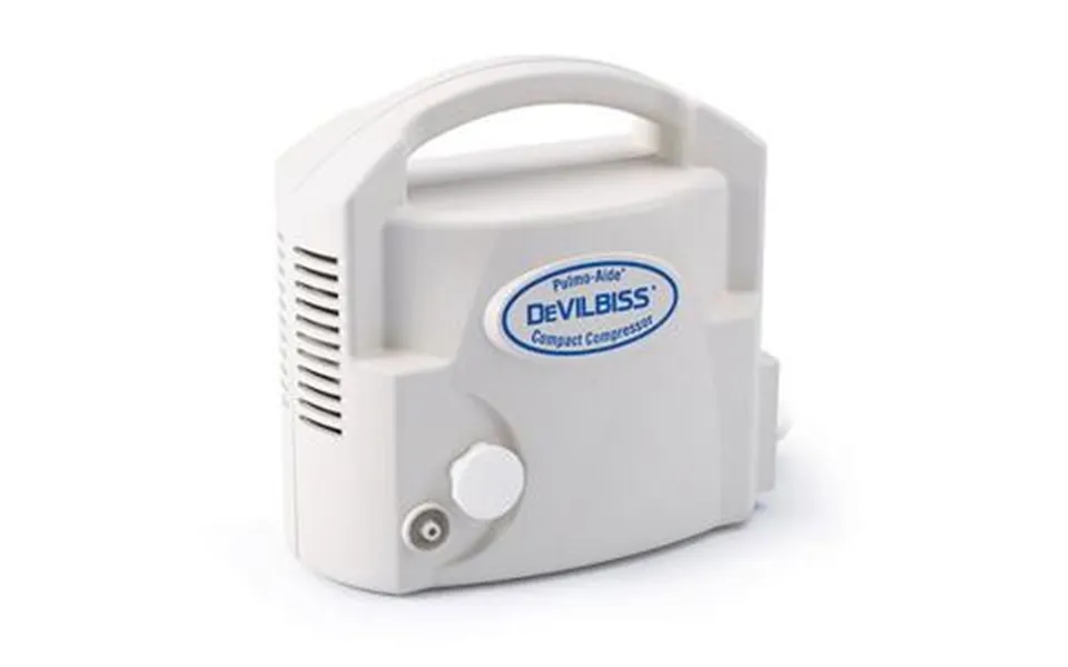 Devilbiss Pulmo-aidecompact Compressor With Disposable Nebulizer 4 H X 7-1 2 W X 7-1 5 D - 58 To 62dba Sound Level