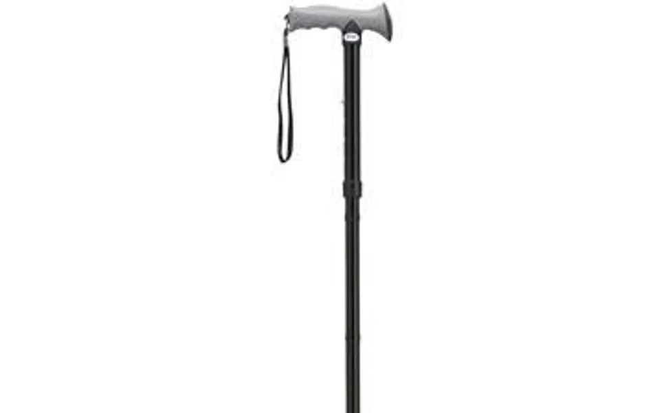 Drive Medical Aluminum Folding Cane With Gel Grip Black - 32 To 36 H Handle