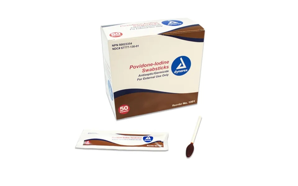 Dynarex 10% Povidone-iodine Medicated Swabstick