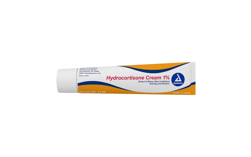 Dynarex Hydrocortisone Cream 1% 1 Oz