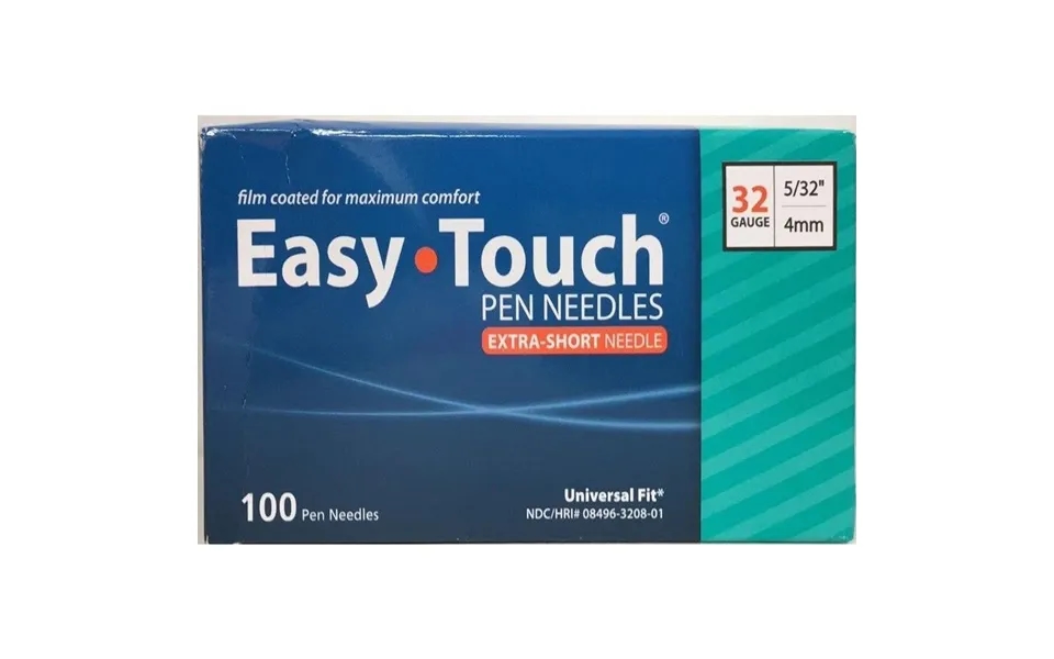Easy Touch Pen Needle 3 16 X 32 Gauge