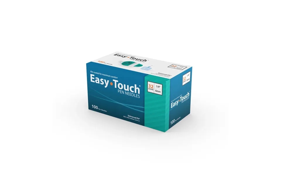 Easy Touch Pen Needle 32 Gauge 1 4