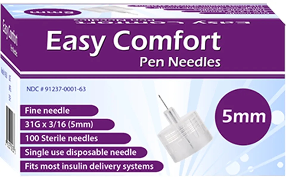 Easycomfort Pen Needle 31g 5mm