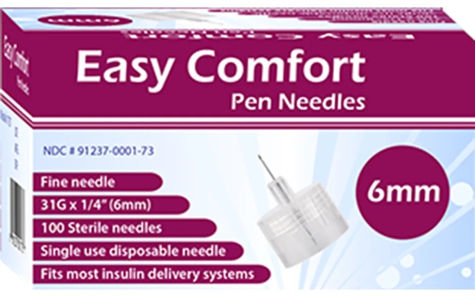 Easycomfort Pen Needle 31g 6mm