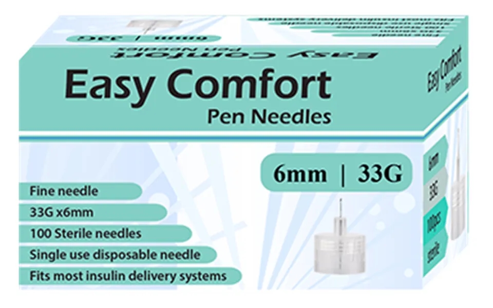 Easycomfort Pen Needle 33g 6mm
