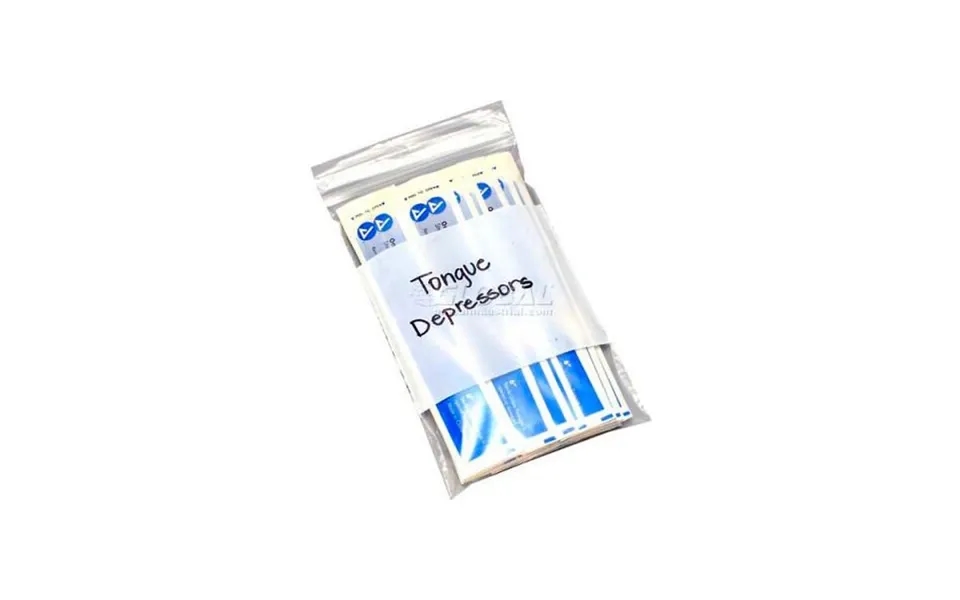 Elkay Plastics Clear Line Seal Top Reclosable Bag With Write-on Block 5 L X 3 W - 2 Mil Thickness