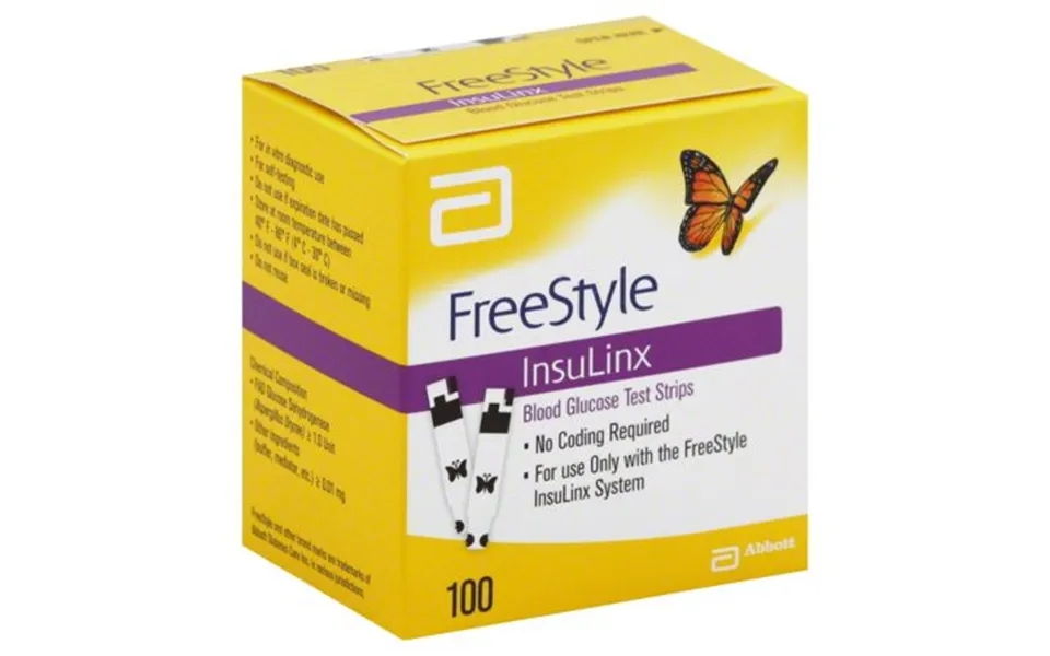 Freestyle Insulinx 100 Ct Test Strips
