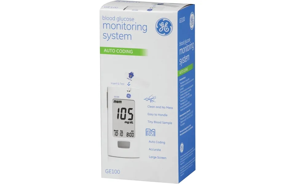 Ge100 Blood Glucose Monitoring System