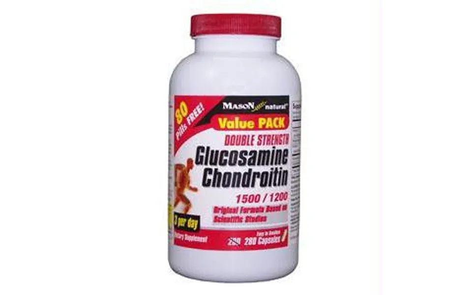 Glucosamine Chrondroitin Double Strength 1500 1200 3 Day Capsules - 280 Count