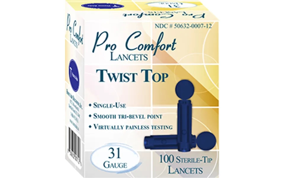 Homeaide Procomfort Twist 31g 100ct Lancets