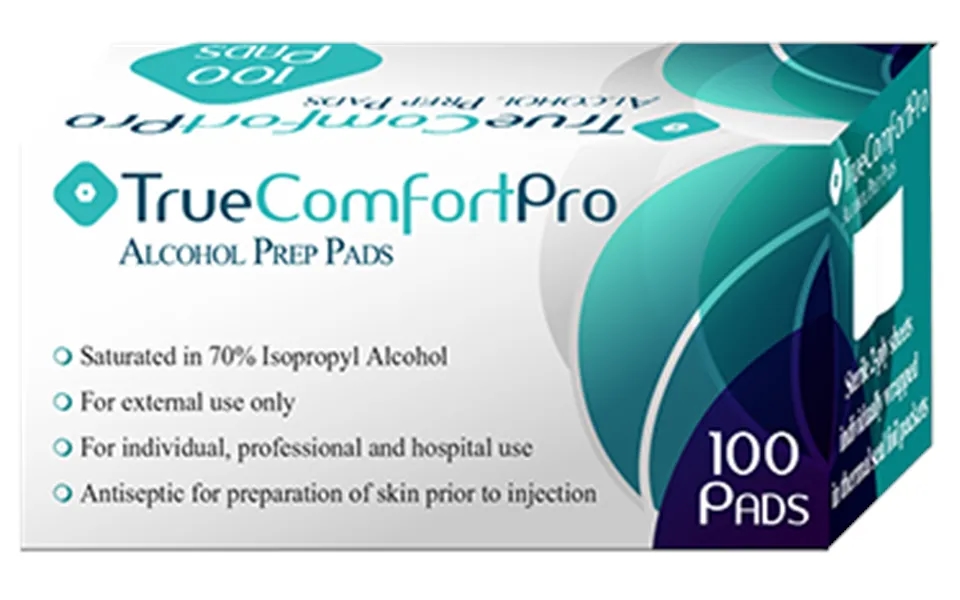 Homeaide Truecomfort Pro Alcohol Prep Pads 100ct