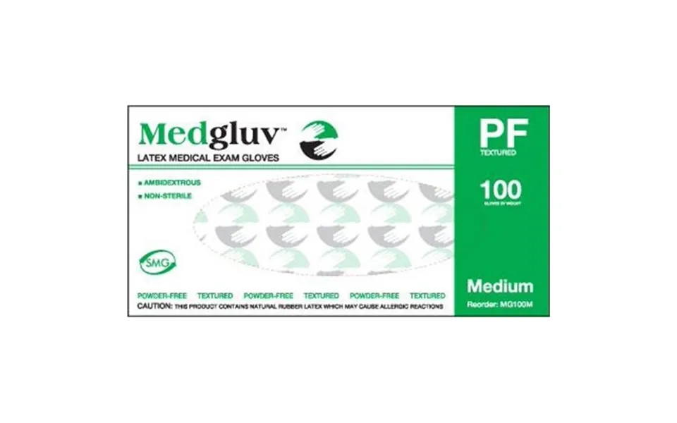 Medgluv Latex Exam Gloves X-large