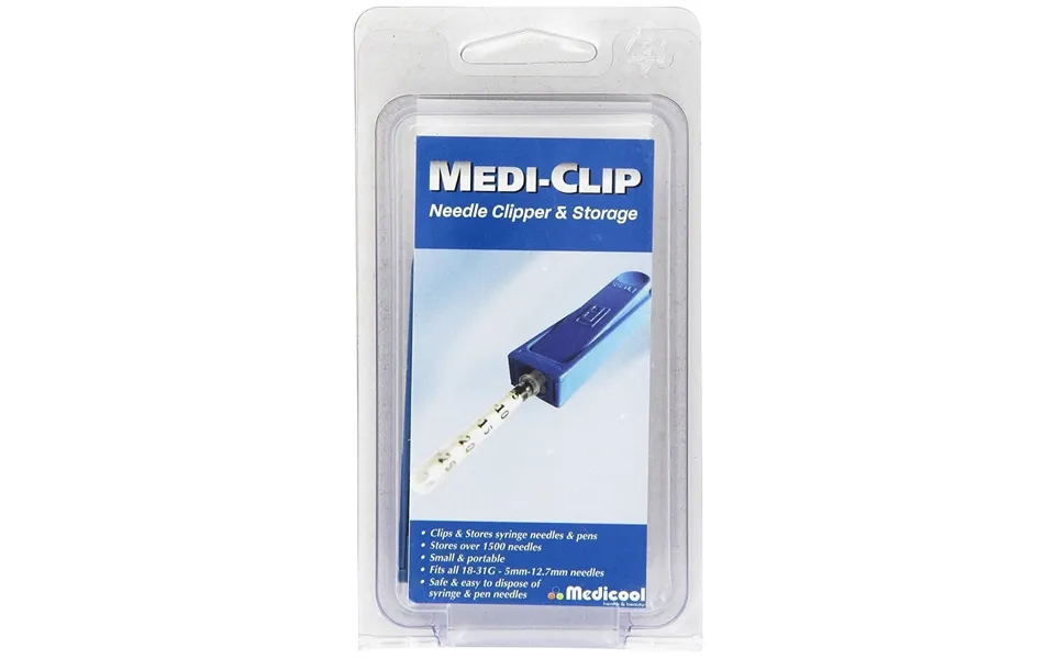 Medi-clip Syringe Clip And Storage Device