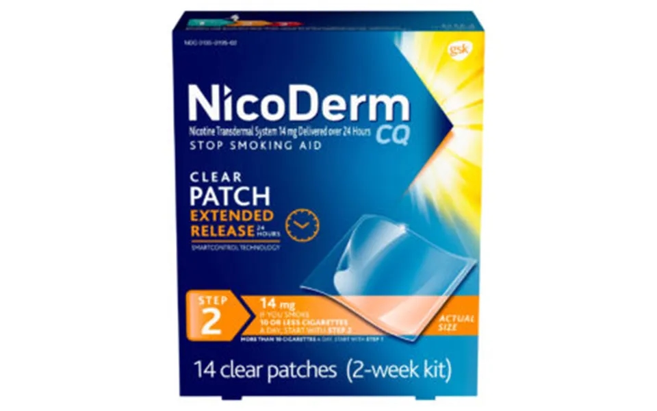 Nicoderm Nicotine Patch 14mg 14ct