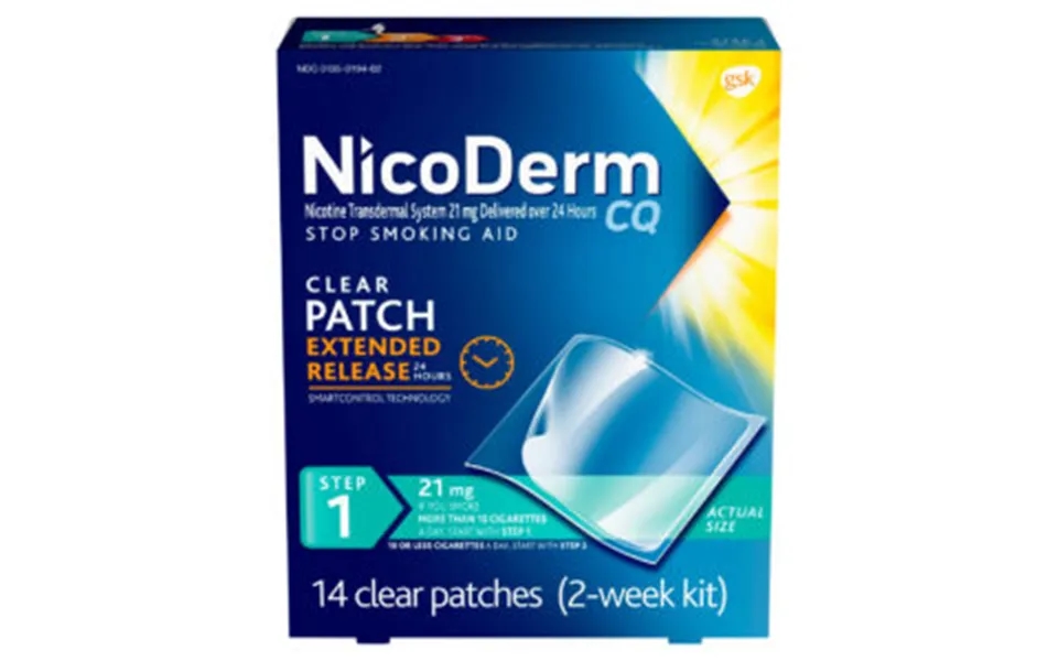 Nicoderm Nicotine Patch 21mg 14ct