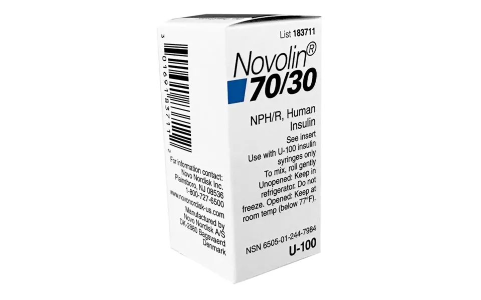Novolin 70 30 Vial. 10ml