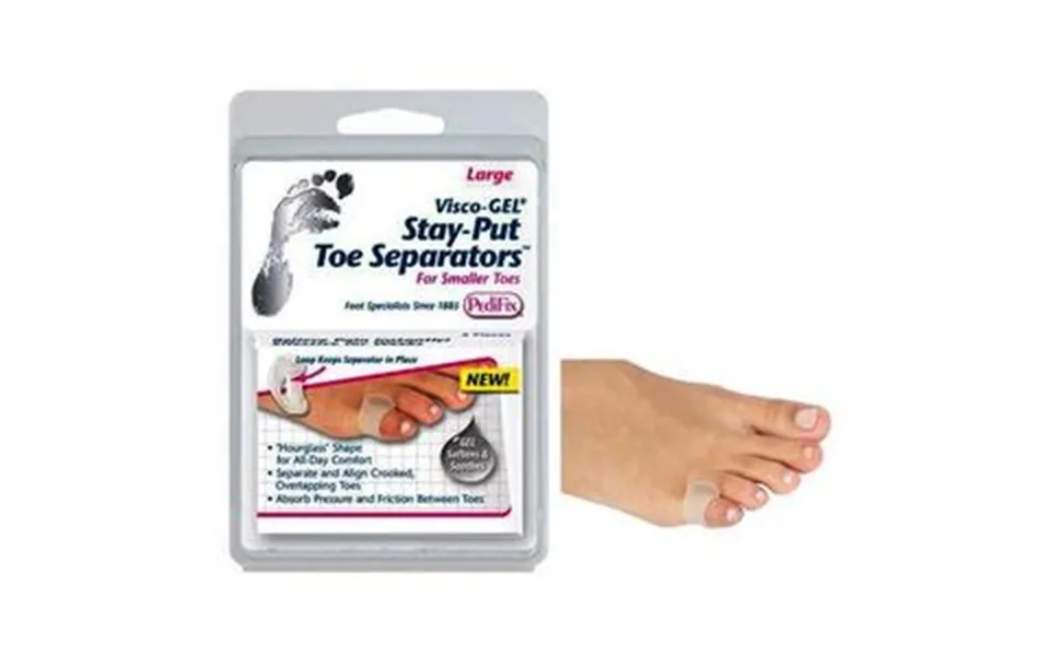 Pedifixvisco-gelstay-put Toe Separators Toe Separator - Large
