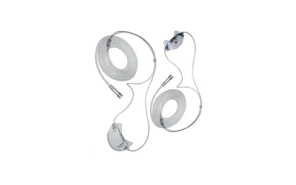 Pediflo Nasal Mask With 7 Ft. Kink Resistant Tubing - Pediatric