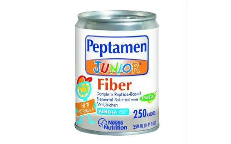 Peptamen Junior With Fiber Vanilla Flavor Liquid 8 Oz. Can