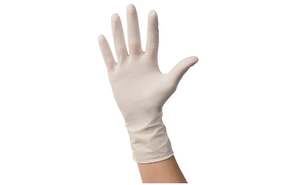 Positive Touch Non-sterile Latex Exam Gloves - Small.