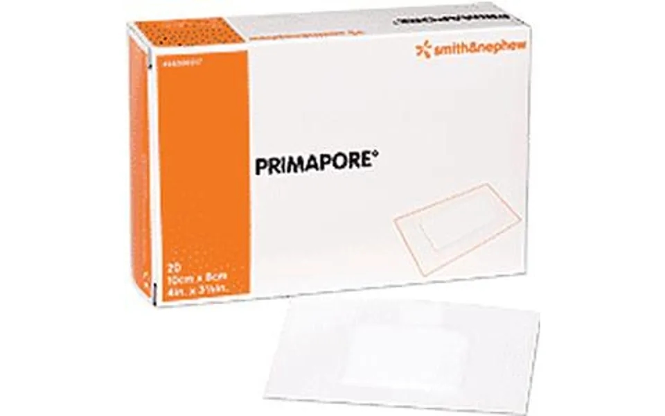 Primapore Adhesive Non-woven Wound Dressing - 8 X 4