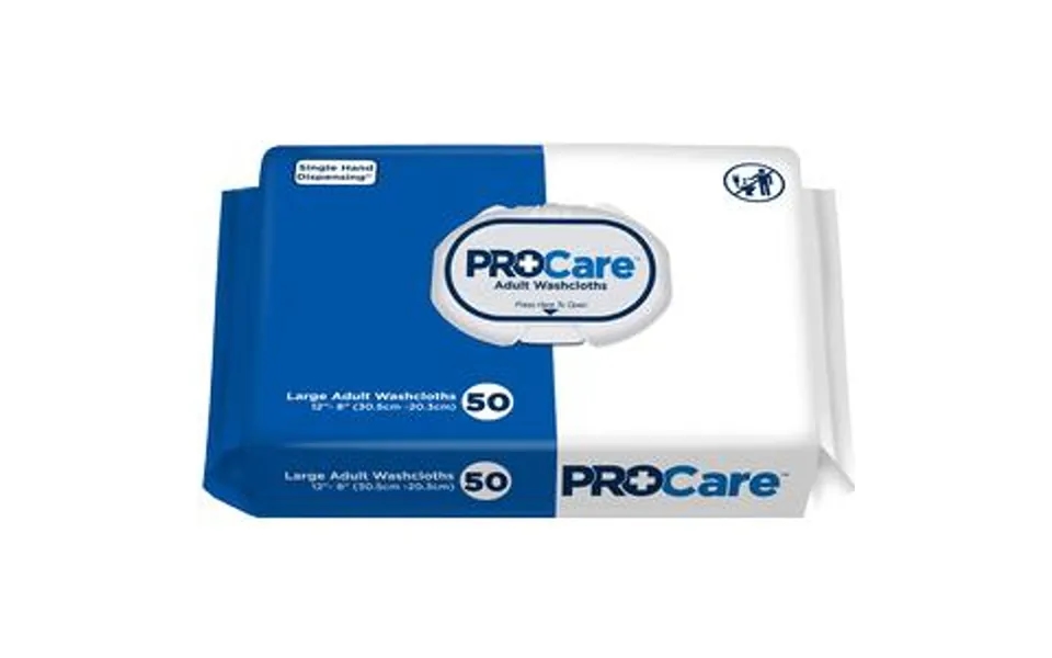 Procare Adult Washcloth, 12 X 8 , Soft Pack - Temporary Replacement For Fqdw501